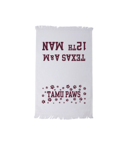PAWS 12th Man Football Towel